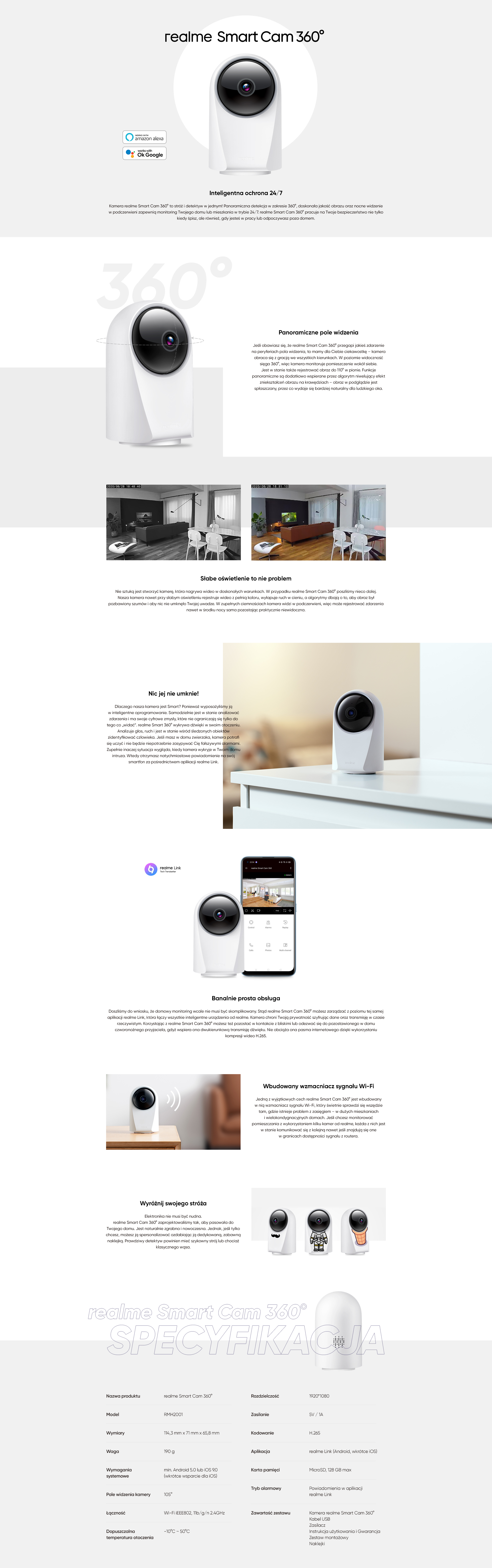 Prezentacja Realme Smart Cam 360